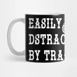 Easily Distracted By Tractors Mug